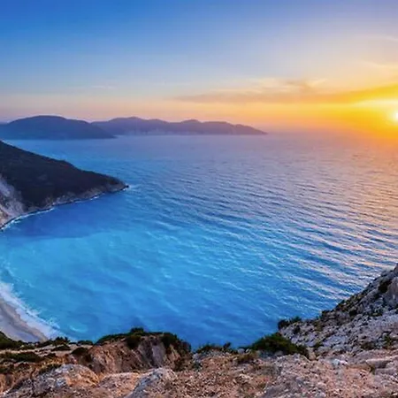 Sensational Kefalonia Lotto 2 Bedrooms Seafront Spectacular Sea Views Private Outdoor Pool Assos Villa